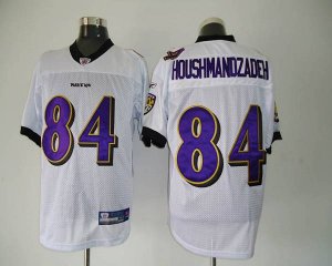 Jerseys Factory Cheap Ravens #84 Touraj Houshmandzadeh White Sti
