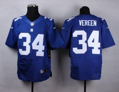 Jerseys Factory Cheap Nike Giants #34 Shane Vereen Royal Blue Te