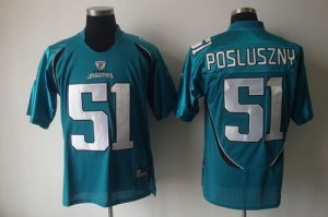 Jerseys Factory Cheap Jaguars #51 Paul Posluszny Green Stitched
