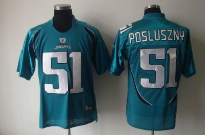 Jerseys Factory Cheap Jaguars #51 Paul Posluszny Green Stitched