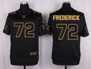 Jerseys Factory Cheap Nike Cowboys #72 Travis Frederick Black Me