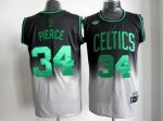 Jerseys Factory Cheap Celtics #34 Paul Pierce Black/Grey Fadeawa