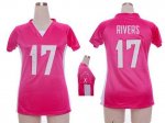 Jerseys Factory Cheap Nike Chargers #17 Philip Rivers Pink Draft