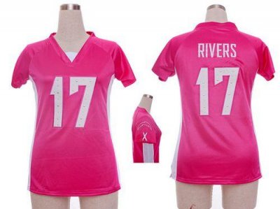 Jerseys Factory Cheap Nike Chargers #17 Philip Rivers Pink Draft