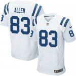 Jerseys Factory Cheap Nike Colts #83 Dwayne Allen White Men's St