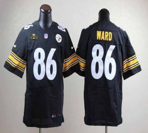 Jerseys Factory Cheap Nike Steelers #86 Hines Ward Black Team Co