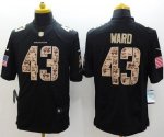 Jerseys Factory Cheap Nike Broncos #43 T.J. Ward Black Men's Sti