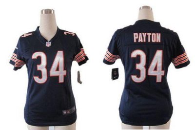 Jerseys Factory Cheap Nike Bears #34 Walter Payton Navy Blue Tea
