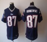 Jerseys Factory Cheap Nike Patriots #87 Rob Gronkowski Navy Blue