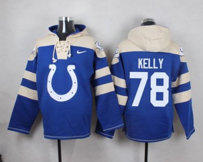Jerseys Factory Cheap Nike Colts #78 Ryan Kelly Royal Blue Playe