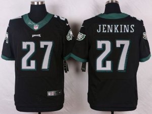 Jerseys Factory Cheap Nike Eagles #27 Malcolm Jenkins Black Alte