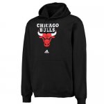 Jerseys Factory Cheap Adidas Chicago Bulls Logo Pullover Hoodie