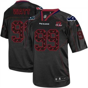 Jerseys Factory Cheap Nike Texans #99 J.J. Watt New Lights Out B