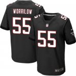 Jerseys Factory Cheap Nike Falcons #55 Paul Worrilow Black Alter
