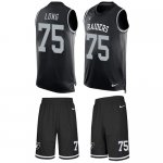 Jerseys Factory Cheap Nike Raiders #75 Howie Long Black Team Col