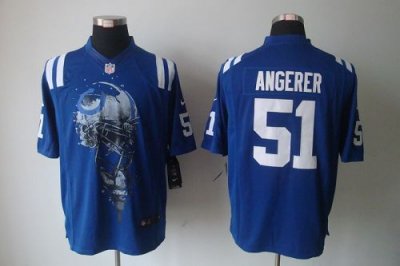 Jerseys Factory Cheap Nike Colts #51 Pat Angerer Royal Blue Team