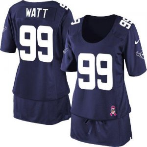 Jerseys Factory Cheap Nike Texans #99 J.J. Watt Navy Blue Team C