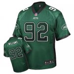 Jerseys Factory Cheap Nike Jets #92 Leonard Williams Green Team