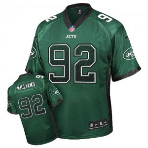 Jerseys Factory Cheap Nike Jets #92 Leonard Williams Green Team