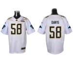 Jerseys Factory Cheap Nike Panthers #58 Thomas Davis White 2016