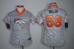 Jerseys Factory Cheap Nike Broncos #58 Von Miller Zebra Women's