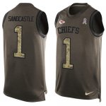 Jerseys Factory Cheap Nike Chiefs #1 Leon Sandcastle Green Men's