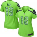 Jerseys Factory Cheap Nike Seahawks #18 Sidney Rice Green Altern