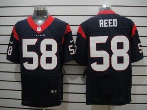 Jerseys Factory Cheap Nike Texans #58 Brooks Reed Navy Blue Team