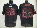 Jerseys Factory Cheap Giants #88 Hakeem Nicks Lights Out Black S