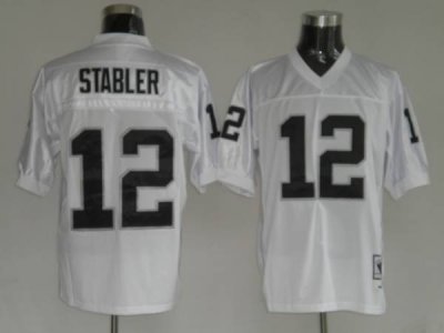 Jerseys Factory Cheap Mitchell and Ness Raiders Kenny Stabler #1