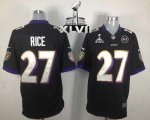 Jerseys Factory Cheap Nike Ravens #27 Ray Rice Black Alternate S
