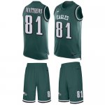 Jerseys Factory Cheap Nike Eagles #81 Jordan Matthews Midnight G