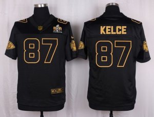 Jerseys Factory Cheap Nike Chiefs #87 Travis Kelce Black Men's S