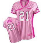 Jerseys Factory Cheap Nike 49ers #21 Frank Gore Pink Women's Be