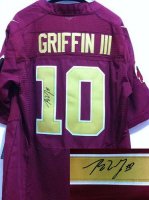 Jerseys Factory Cheap Nike Redskins #10 Robert Griffin III Burgu