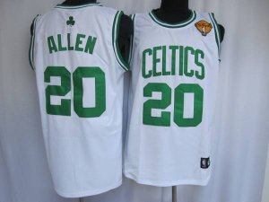 Jerseys Factory Cheap Celtics #20 Ray Allen Embroidered White Fi