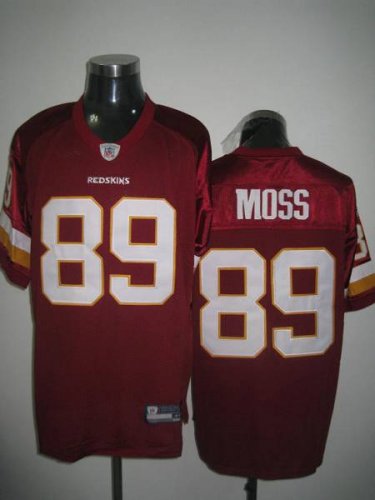 Jerseys Factory Cheap Redskins #89 Santana Moss Stitched Red NFL