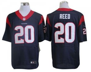 Jerseys Factory Cheap Nike Texans #20 Ed Reed Navy Blue Team Col