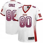 Jerseys Factory Cheap Nike Giants #80 Victor Cruz White Women's