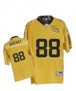 Jerseys Factory Cheap Saints #88 Jeremy Shockey Gold Stitched NF