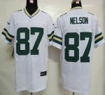 Jerseys Factory Cheap Nike Packers #87 Jordy Nelson White Men's