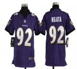 Jerseys Factory Cheap Nike Ravens #92 Haloti Ngata Purple Team C
