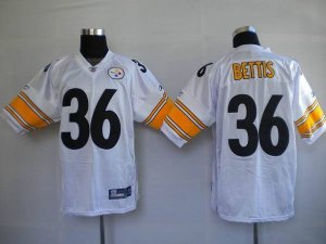 Jerseys Factory Cheap Steelers #36 Jerome Bettis White Stitched