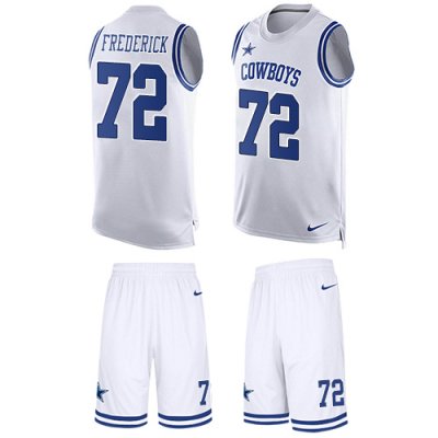 Jerseys Factory Cheap Nike Cowboys #72 Travis Frederick White Me