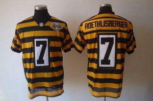 Jerseys Factory Cheap Nike Steelers #7 Ben Roethlisberger Yellow