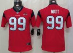 Jerseys Factory Cheap Nike Texans #99 J.J. Watt Red Alternate Wi
