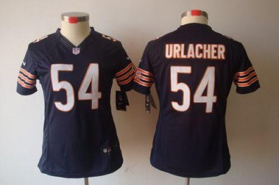 Jerseys Factory Cheap Nike Bears #54 Brian Urlacher Navy Blue Te