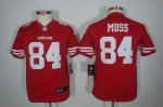Jerseys Factory Cheap Nike 49ers #84 Randy Moss Red Team Color Y