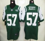 Jerseys Factory Cheap Nike Jets #57 Bart Scott Green Team Color