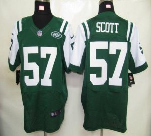 Jerseys Factory Cheap Nike Jets #57 Bart Scott Green Team Color